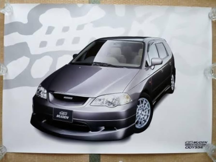 1/24 二代目　ホンダオデッセイ　絶版　ディーラー販売品　希少　ODYSSEY 1/24 二代目 ホンダオデッセイ 絶版 ディーラー販売品 希少